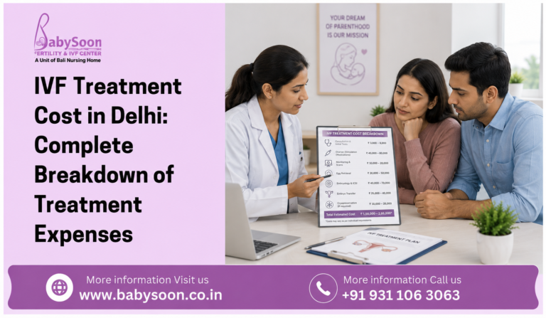 IVF Treatment Cost in Delhi: Complete Breakdown of Treatment Expenses