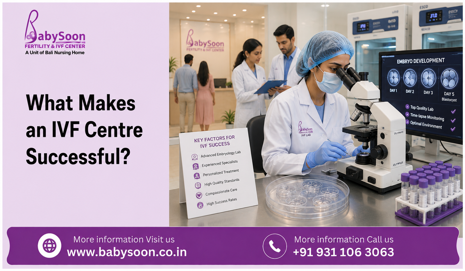 What Makes an IVF Centre Successful?