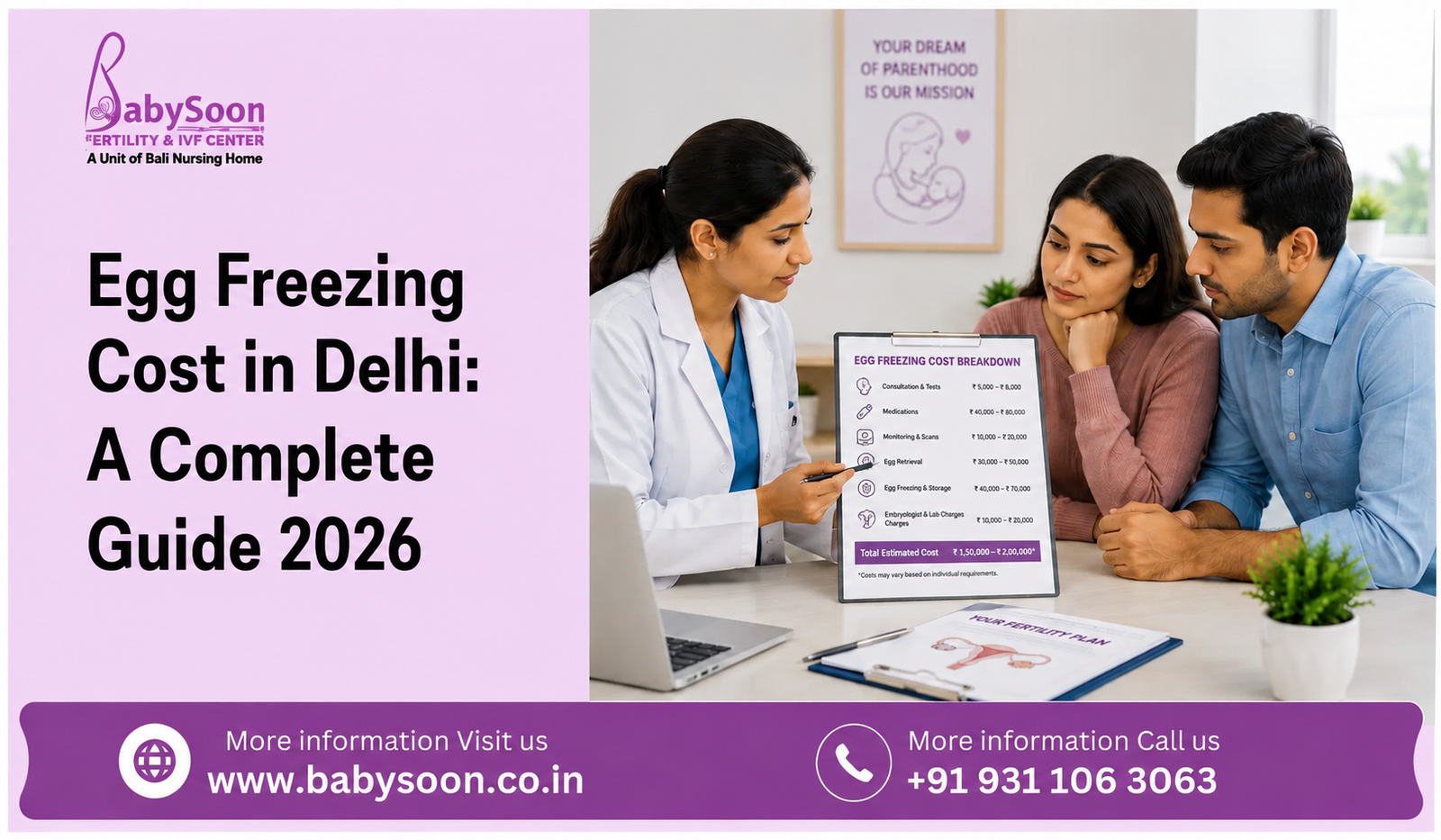 Egg Freezing Cost in Delhi