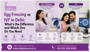 Egg Freezing vs IVF in Delhi