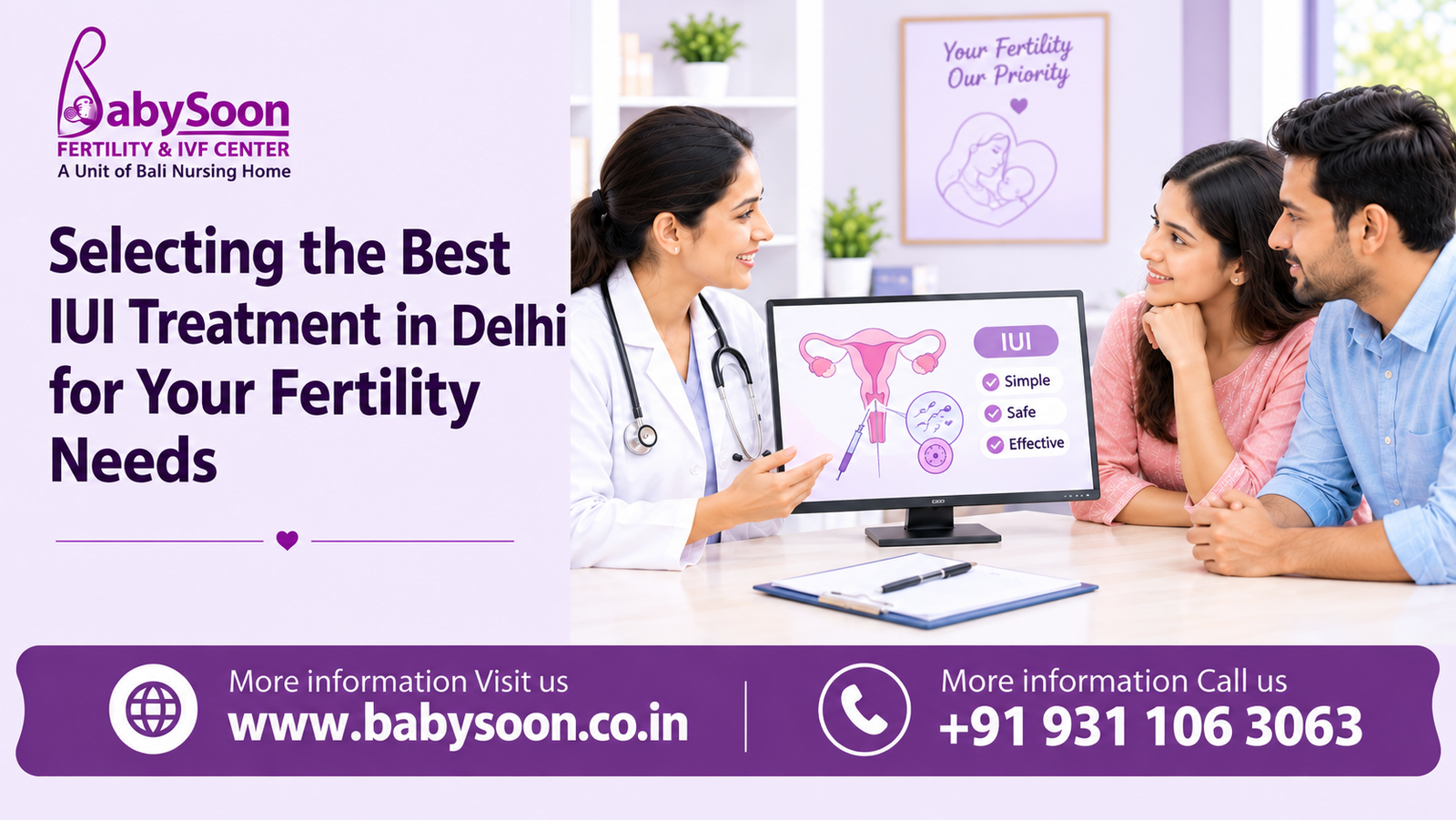 Selecting the Best IUI Treatment in Delhi for Your Fertility Needs